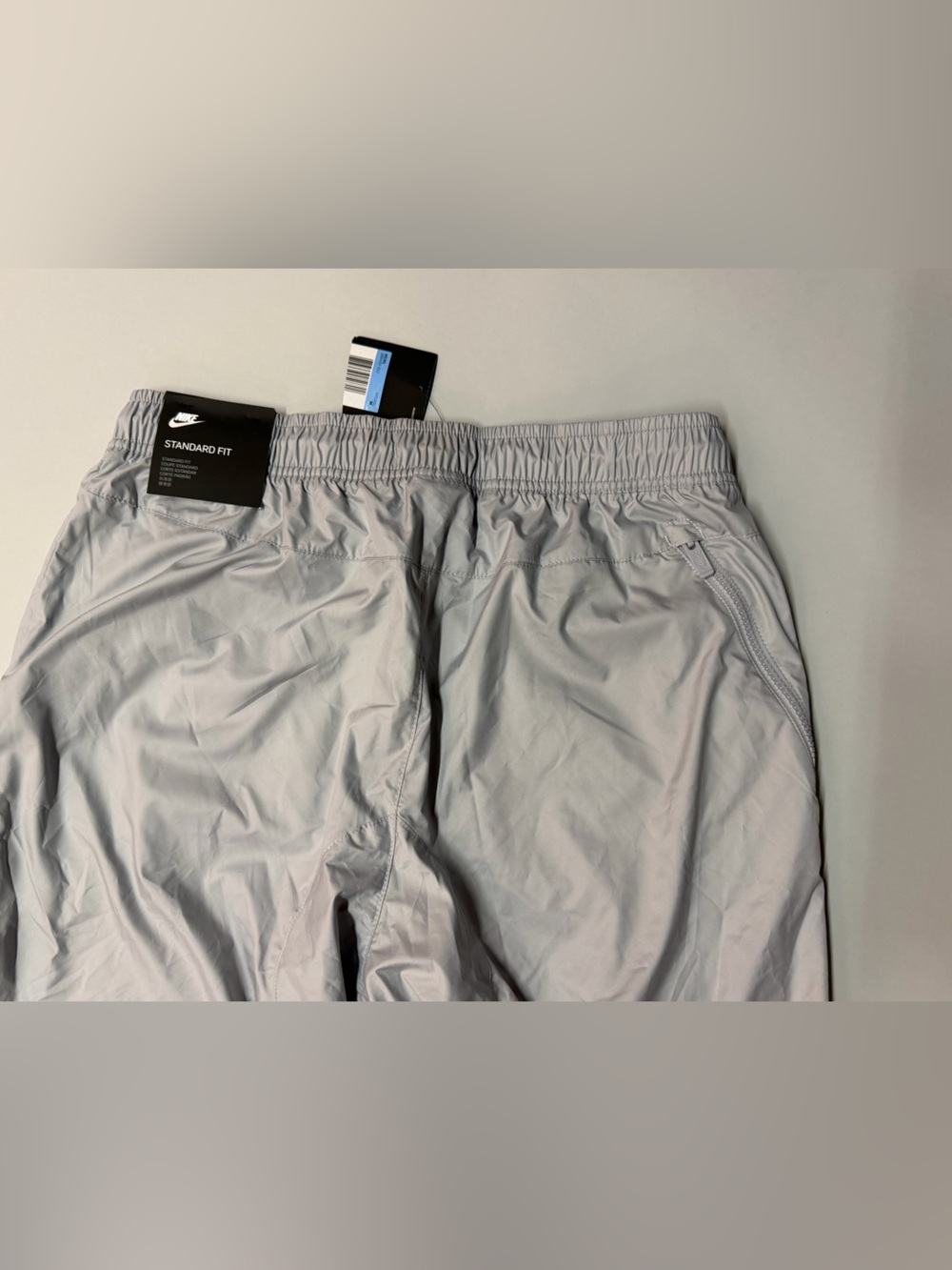 NWT Nike Men Pants Light Gray Windbreaker Jogger 898403 012 Size M - Picture 7 of 10